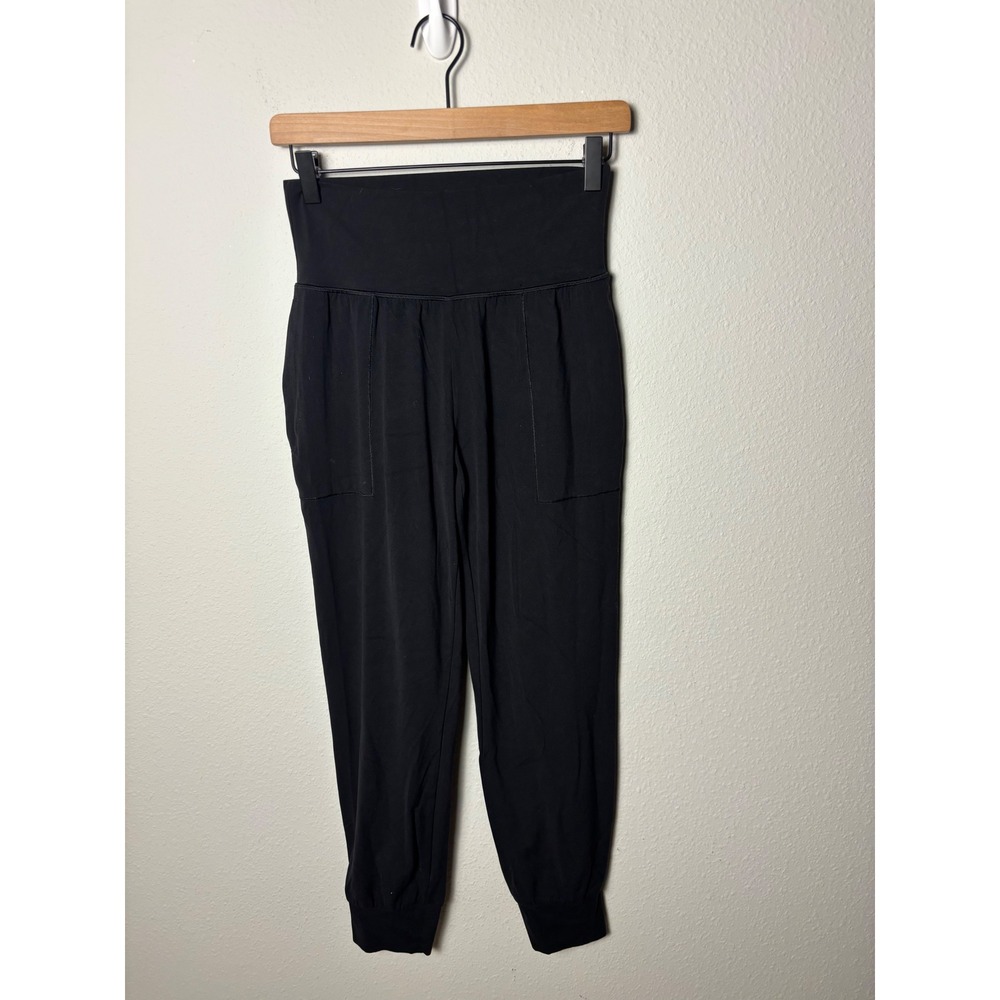 🩵Athleta Salutation Jogger in Powervita Black High Rise Yoga Pants XS
